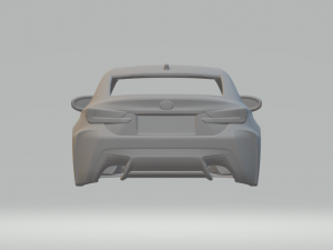 Lexus rc f 2015 Modello di stampa 3D