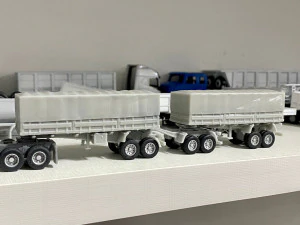 Guerra double train grain closed 3D Print Model