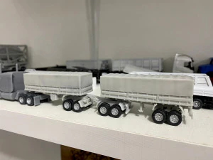 Guerra double train grain closed 3D Print Model