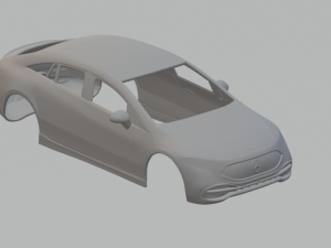 Mercedes Benz EQS 3D Print Model