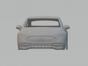 Mercedes Benz EQS Modèles 3D en vedette