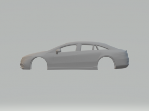 Mercedes Benz EQS Modèles 3D en vedette