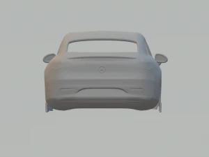 Mercedes Benz EQS 3D Print Model