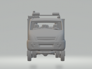 Iveco Daily firetruck 4x4 Modèles 3D en vedette