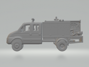Iveco Daily firetruck 4x4 Modèles 3D en vedette