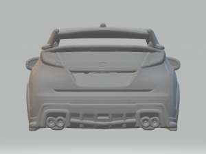 Honda civic si hatch Modèles 3D en vedette