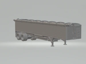 Трейлер Вільсон відкритий 3D Принт Модель