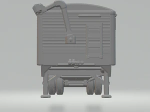 Trailer wilson open 3D Print Model