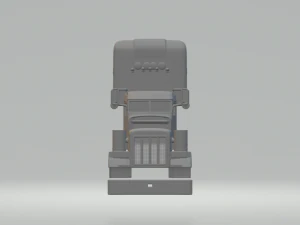 Peterbilt 379 cabin 3D Print Model
