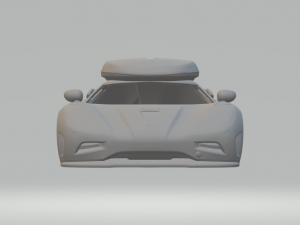 Koenigsegg Agera version 1 3D 打印模型