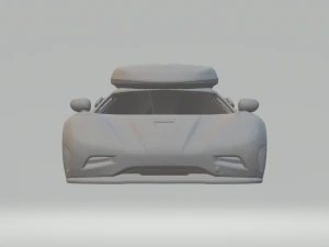 Koenigsegg Agera version 1 3D Print Model
