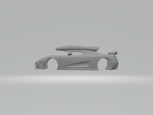 Koenigsegg Agera version 1 3D 打印模型
