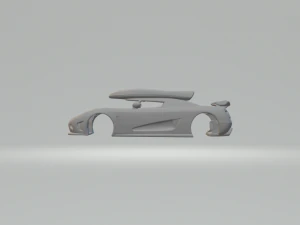 Koenigsegg Agera version 1 3D Print Model