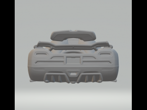 Koenigsegg Agera version 1 3D 打印模型