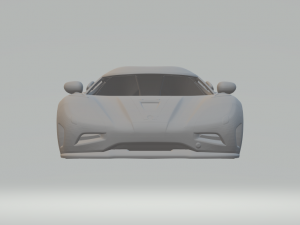 Koenigsegg Agera version 2 3D Print Model