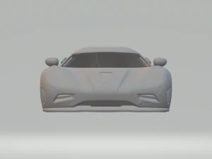 Koenigsegg Agera version 2 3D Print Model