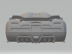 Koenigsegg Agera version 2 3D Print Model