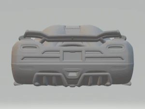 Koenigsegg Agera version 2 3D Print Model