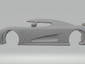 Koenigsegg Agera version 2 3D Print Model