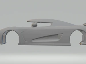 Koenigsegg Agera version 2 3D Print Model