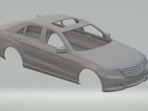 MERCEDES-BENZ E-CLASS SEDAN 2010 3Dプリントモデル
