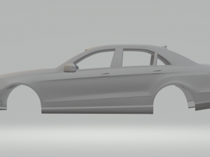 MERCEDES-BENZ E-CLASS SEDAN 2010 3D Print Model