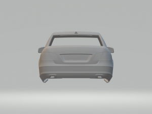 MERCEDES-BENZ E-CLASS SEDAN 2010 3D Print Model