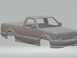 Gmc syclone 1991 3D Print Model