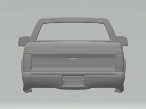 Gmc syclone 1991 3D Print Model