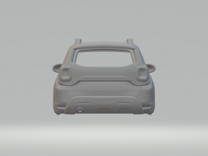 Renault duster 3Dプリントモデル