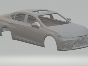 Lexus es facelift 3D Print Model