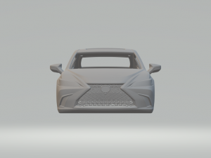 Lexus es facelift Model do druku 3D