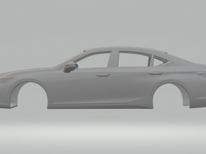 Lexus es facelift Model do druku 3D