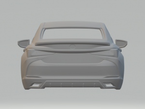 Lexus es facelift Model do druku 3D