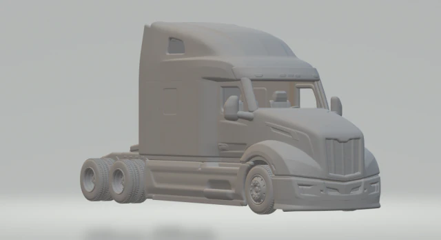 Peterbilt 579 kit 2022 3D Print Model .c4d .max .obj .3ds .fbx .stl .blend 