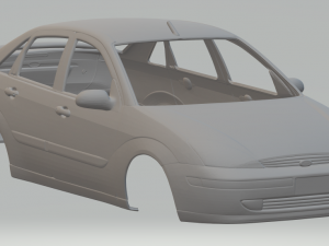 Focus sedan Modelo de impresión 3D