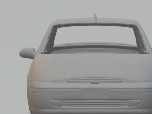 Focus sedan Modello di stampa 3D