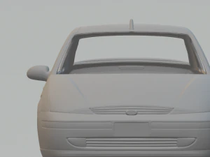 Focus sedan 3D Print Model