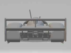 PEUGEOT 905 race car 3D 打印模型