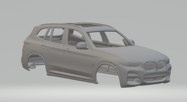 X3 2020 3D Print Model .c4d .max .obj .3ds .fbx .stl .blend 