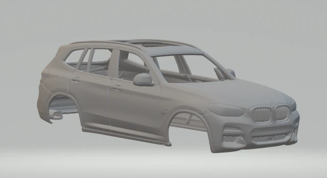 X3 2020 3D Print Model .c4d .max .obj .3ds .fbx .stl .blend 