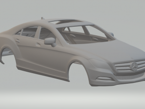Mercedes benz cls Modèles 3D en vedette