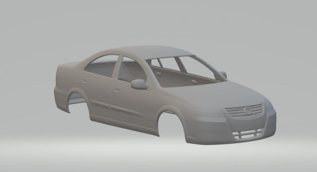 Nissan almira 3D प्रिंट मॉडल .c4d .max .obj .3ds .fbx .stl .blend 