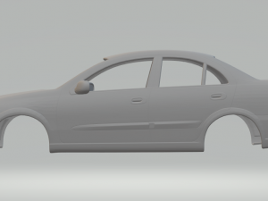 Nissan almira 3D प्रिंट मॉडल