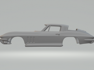 Chevrolet corvette stingray 1965 Modello di stampa 3D