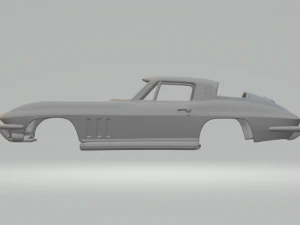 Chevrolet corvette stingray 1965 3D Print Model