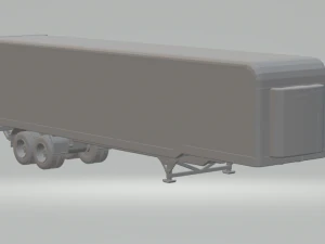 Caja remolque refrigerada Modelo de impresión 3D
