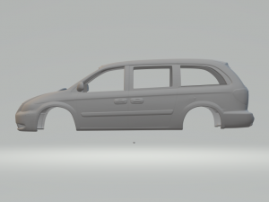 Dodge Grand Caravan Mk4 2004 Model Cetak 3D