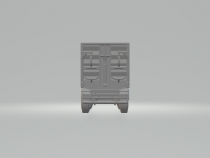 Double trailer grain 3D Принт Модель