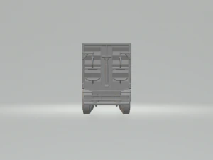 Double trailer grain 3D Print Model